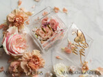 RING BEARER BOXES & PILLOWS Epoxy Wedding rings Box Clear Acryl wedding bearers, Gold glam wedding ring box  • handmade ring bearer box • Mirror Gold luxury ring box14
