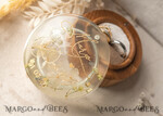 RINGTRÄGERBOXEN & KISSEN Epoxidharz Trauringe Box Epoxidharz & Holz Eheringbox für die Zeremonie, Boho Epoxid Eheringboxen für ihn und sie, transparente Epoxid-Doppelringbox für die Hochzeit, Holzharzblumen Heiratsantragsringbox.25