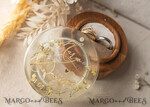 RINGTRÄGERBOXEN & KISSEN Epoxidharz Trauringe Box Epoxidharz & Holz Eheringbox für die Zeremonie, Boho Epoxid Eheringboxen für ihn und sie, transparente Epoxid-Doppelringbox für die Hochzeit, Holzharzblumen Heiratsantragsringbox.25