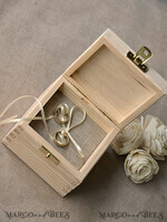 RING BEARER BOXES & PILLOWS Epoxy Wedding rings Box Personalised wedding box his and hers, wood wedding ring box  • rustic wedding rings box • real flowers in resin luxury ring box5