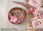 RING BEARER BOXES & PILLOWS Epoxy Wedding rings Box Personalised wedding box his and hers, Handmade wedding ring box • Real Flowers ring bearer box • wood luxury ring box23