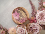RING BEARER BOXES & PILLOWS Epoxy Wedding rings Box Personalised wedding box his and hers, Handmade wedding ring box • Real Flowers ring bearer box • wood luxury ring box23
