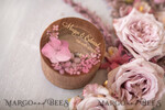 RING BEARER BOXES & PILLOWS Epoxy Wedding rings Box Personalised wedding box his and hers, Handmade wedding ring box • Real Flowers ring bearer box • wood luxury ring box23