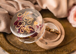 RINGTRÄGERBOXEN & KISSEN Epoxidharz Trauringe Box Epoxidharz- und Holzhochzeitsringbox für die Zeremonie, Boho Epoxid-Hochzeitsringboxen für ihn und sie, transparente Epoxid-Doppelringbox für die Hochzeit, Holzharzblumen Heiratsantrag Ringbox15