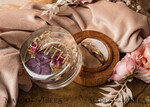RINGTRÄGERBOXEN & KISSEN Epoxidharz Trauringe Box Epoxidharz- und Holzhochzeitsringbox für die Zeremonie, Boho Epoxidhochzeitsringboxen für ihn und sie, transparente Epoxid-Doppelringbox für die Hochzeit, Holzharzblumen Verlobungsringbox.16