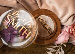 RINGTRÄGERBOXEN & KISSEN Epoxidharz Trauringe Box Epoxidharz- und Holzhochzeitsringbox für die Zeremonie, Boho Epoxidhochzeitsringboxen für ihn und sie, transparente Epoxid-Doppelringbox für die Hochzeit, Holzharzblumen Verlobungsringbox.16