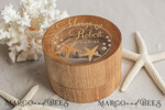 RING BEARER BOXES & PILLOWS Epoxy Wedding rings Box Beach wedding ring  bearers, Handmade wedding ring box • Real Starfish ring bearer box • wood luxury ring box23