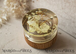 RINGTRÄGERBOXEN & KISSEN Epoxidharz Trauringe Box Epoxidharz- und Holzhochzeitsringbox für die Zeremonie, Boho Epoxid-Hochzeitsringboxen für ihn und sie, transparente Epoxid-Doppelringbox für die Hochzeit, Holzharzblumen Verlobungsringbox.36
