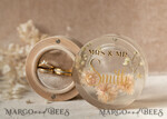 RINGTRÄGERBOXEN & KISSEN Epoxidharz Trauringe Box Epoxidharz- und Holzhochzeitsringbox für die Zeremonie, Boho Epoxidhochzeitsringboxen für ihn und sie, transparente Epoxid-Doppelringbox für die Hochzeit, Holzharzblumen Heiratsantragsringbox.20