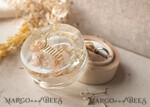 RINGTRÄGERBOXEN & KISSEN Epoxidharz Trauringe Box Epoxidharz- und Holz-Eheringbox für die Zeremonie, Boho Epoxid-Eheringboxen für ihn und sie, transparente Epoxid-Doppelringbox für die Hochzeit, Holzharzblumen-Heiratsantrag-Ringbox.22