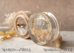 RINGTRÄGERBOXEN & KISSEN Epoxidharz Trauringe Box Epoxidharz- und Holz-Eheringbox für die Zeremonie, Boho Epoxid-Eheringboxen für ihn und sie, transparente Epoxid-Doppelringbox für die Hochzeit, Holzharzblumen-Heiratsantrag-Ringbox.22
