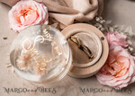 RINGTRÄGERBOXEN & KISSEN Epoxidharz Trauringe Box Epoxidharz- und Holz-Eheringbox für die Zeremonie, Boho Epoxid-Eheringboxen für ihn und sie, transparente Epoxid-Doppelringbox für die Hochzeit, Holzharzblumen-Heiratsantrag-Ringbox.22