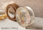 RINGTRÄGERBOXEN & KISSEN Epoxidharz Trauringe Box Epoxidharz- und Holz-Eheringbox für die Zeremonie, Boho Epoxid-Eheringboxen für ihn und sie, transparente Epoxid-Doppelringbox für die Hochzeit, Holzharzblumen-Verlobungsringbox.20