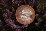 RINGTRÄGERBOXEN & KISSEN Epoxidharz Trauringe Box Luxus Harz Hochzeitsringbox, minimalistische gravierte echte Blumenringbox, personalisierte Epoxidbox mit nude Samt, rustikale maßgeschneiderte Ringbox.4