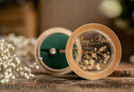 RINGTRÄGERBOXEN & KISSEN Epoxidharz Trauringe Box Personalisierte Ringbox für Eheringe, Holz-Eheringbox • rustikale Eheringbox • echte Blumen in Harz Luxus-Ringbox18
