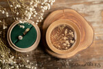 RINGTRÄGERBOXEN & KISSEN Epoxidharz Trauringe Box Personalisierte Ringbox für Eheringe, Holz-Eheringbox • rustikale Eheringbox • echte Blumen in Harz Luxus-Ringbox18