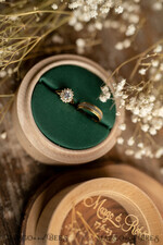 RINGTRÄGERBOXEN & KISSEN Epoxidharz Trauringe Box Personalisierte Ringbox für Eheringe, Holz-Eheringbox • rustikale Eheringbox • echte Blumen in Harz Luxus-Ringbox18
