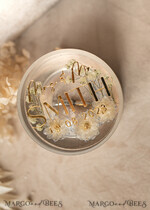 RINGTRÄGERBOXEN & KISSEN Epoxidharz Trauringe Box Epoxidharz- und Holz-Hochzeitsringbox für die Zeremonie, Boho Epoxid-Hochzeitsringboxen für ihn und sie, transparente Epoxid-Doppelringbox für die Hochzeit, Holzharzblumen Verlobungsringbox.27
