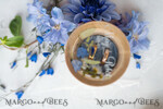 RING BEARER BOXES & PILLOWS Epoxy Wedding rings Box Personalised wedding box his and hers, Handmade wedding ring box • Real Flowers ring bearer box • wood luxury ring box18