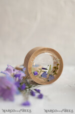 RING BEARER BOXES & PILLOWS Epoxy Wedding rings Box Personalised wedding box his and hers, Handmade wedding ring box • Real Flowers ring bearer box • wood luxury ring box18