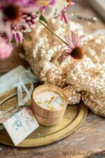 RING BEARER BOXES & PILLOWS Epoxy Wedding rings Box Custom Wedding Ring box for ceremony, wood wedding ring box  • rustic wedding rings box • real flowers in resin luxury ring box12