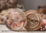 RINGTRÄGERBOXEN & KISSEN Epoxidharz Trauringe Box Epoxidharz und Holz Hochzeitsringbox für die Zeremonie, Boho Epoxid Hochzeitsringboxen für ihn und sie, transparente Epoxid Doppelringbox für die Hochzeit, Holzharz Blumen Heiratsantragsringbox.30