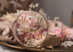 RINGTRÄGERBOXEN & KISSEN Epoxidharz Trauringe Box Epoxidharz und Holz Hochzeitsringbox für die Zeremonie, Boho Epoxid Hochzeitsringboxen für ihn und sie, transparente Epoxid Doppelringbox für die Hochzeit, Holzharz Blumen Heiratsantragsringbox.30