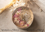 RINGTRÄGERBOXEN & KISSEN Epoxidharz Trauringe Box Epoxidharz und Holz Hochzeitsringbox für die Zeremonie, Boho Epoxid Hochzeitsringboxen für ihn und sie, transparente Epoxid Doppelringbox für die Hochzeit, Holzharz Blumen Heiratsantragsringbox.30