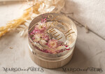 RINGTRÄGERBOXEN & KISSEN Epoxidharz Trauringe Box Epoxidharz und Holz Hochzeitsringbox für die Zeremonie, Boho Epoxid Hochzeitsringboxen für ihn und sie, transparente Epoxid Doppelringbox für die Hochzeit, Holzharz Blumen Heiratsantragsringbox.30