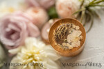 RING BEARER BOXES & PILLOWS Epoxy Wedding rings Box Presoanlised wedding Ring box for 2 or 3 rings, rustic glam wedding ring box  • handmade ring bearer box • velvet luxury ring box16