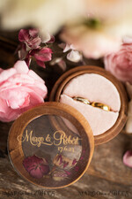 RING BEARER BOXES & PILLOWS Epoxy Wedding rings Box Presonaised Ring Box for wedding bands, wood wedding ring box  • rustic wedding rings box • real flowers in resin luxury ring box21