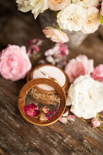 RING BEARER BOXES & PILLOWS Epoxy Wedding rings Box Presonaised Ring Box for wedding bands, wood wedding ring box  • rustic wedding rings box • real flowers in resin luxury ring box21
