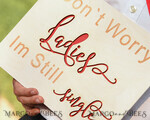 FLOWER GIRL / Page Boy SIGNS wood too late to run uncle cause here she comes Personalised wooden wedding sign, Wooden Page boy sign, Wood Engraved flower girl sign, flower girl wedding day sign, rustic wedding decor for flower girl, daddy here comes mummy, here comes the bride3