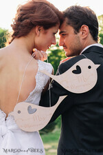 FLOWER GIRL / Page Boy SIGNS wood Wood Engraved flower girl sign, flower girl wedding day sign, rustic wedding decor for flower girl, daddy here comes mummy, here comes the bride2