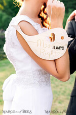 FLOWER GIRL / Page Boy SIGNS wood 3