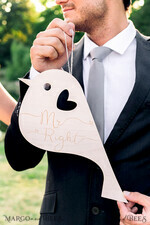 FLOWER GIRL / Page Boy SIGNS wood 3