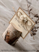 PLACE CARDS / TABLE CARDS Rustic Eco Wedding Place cards Minimalist Ecru Wedding Place Cards, Rustic Name Tags, Simple Romantic Wedding Name Tags with flower decor and Burlap Twine, Custom Text, Rustic Place Cards2