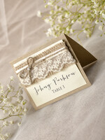 PLACE CARDS / TABLE CARDS Rustic Eco Wedding Place cards Ecru Eco Wedding Place Cards, Rustic Place Cards, Lace and Burlap Twine Wedding Name Cards with Pearl Decor, Eco Rustic Name Tags, Editable Text, Romantic Decor8