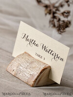 PLACE CARDS / TABLE CARDS Rustic Eco Wedding Place cards Minimalist Ecru Wedding Place Cards, Rustic Name Tags, Simple Romantic Wedding Name Tags, Custom Text, Rustic Place Cards, Minimalistic Ecru Escort Card3