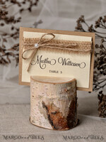 PLACE CARDS / TABLE CARDS Rustic Eco Wedding Place cards Minimalistic Eco Brown Wedding Place Cards with Burlap Twine, Ivory Name Cards, Rustic Wedding Stationery, Romantic Wedding Escort Cards, Editable Text3