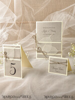 PLATZKARTEN / TISCHKARTEN  
 Rustikale Eco-Hochzeitsplatzkarten Elfenbein Eco Hochzeitsplatzkarten, Eco Graue Hochzeitsnamensschilder mit Jute-Schnur, Rustikale individuelle Hochzeitsstationery, Zarte Hochzeitsplatzkarten, Bearbeitbarer Text7