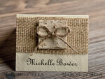PLACE CARDS / TABLE CARDS Rustic Eco Wedding Place cards Rustic Ivory Wedding Place Cards with Natural Burlap, Simple Wedding Name Tags with Burlap Twine Bow, Birch Decor, Elegant Wedding Stationery, Editable Text3