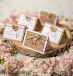PLACE CARDS / TABLE CARDS Rustic Eco Wedding Place cards Minimalistic White Wedding Place Cards with Burlap Twine and Wooden Heart, Rustic Eco Brown with Black Printout, Delicate Wedding Name Tags, Editable Text7