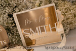 WEDDING GUEST BOOKS Acrylic Golden Guestbook Luxury Wedding GuestBook and Sign Set,  Bulk Gold Mirror Instant Photo Book & sign Boho Elegant Instax Wedding Photo Guestbook16
