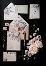 HOCHZEITS EINLADUNGEN blumig / Boho / Aquarell Elegante Hochzeitskarten, florale Boho-Einladungen, Blumen23