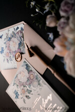 HOCHZEITS EINLADUNGEN blumig / Boho / Aquarell Elegante Hochzeitskarten, florale Boho-Einladungen, Blumen23