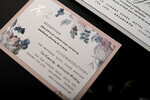 HOCHZEITS EINLADUNGEN blumig / Boho / Aquarell Elegante Hochzeitskarten, florale Boho-Einladungen, Blumen23