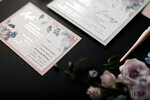 HOCHZEITS EINLADUNGEN blumig / Boho / Aquarell Elegante Hochzeitskarten, florale Boho-Einladungen, Blumen23