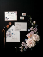 HOCHZEITS EINLADUNGEN blumig / Boho / Aquarell Elegante Hochzeitskarten, florale Boho-Einladungen, Blumen23