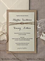 WEDDING INVITATIONS vintage lace/ rustic lace Chic wedding invitations, elegant chic invites5